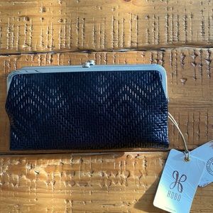 Hobo brand black wallet clutch. Brand new, never used!